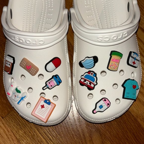 Crocs Charm Nurse Doctor Healthcare Medical 12 piece set - Picture 4 of 4